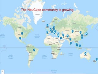 nkasabov@aut.ac.nz
The NeuCube community is growing
 
