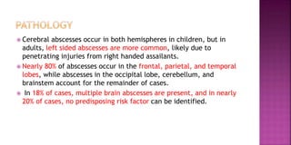 Risk Factorsof Brain Abscess Brain abscess-1 (1).pptx