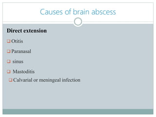 Brain abscess by waheed | PPTX