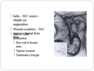 Trautsmann Triangle Brain abscess.pptxifjbigjhcjghjbhbbbbhhh | PPTX