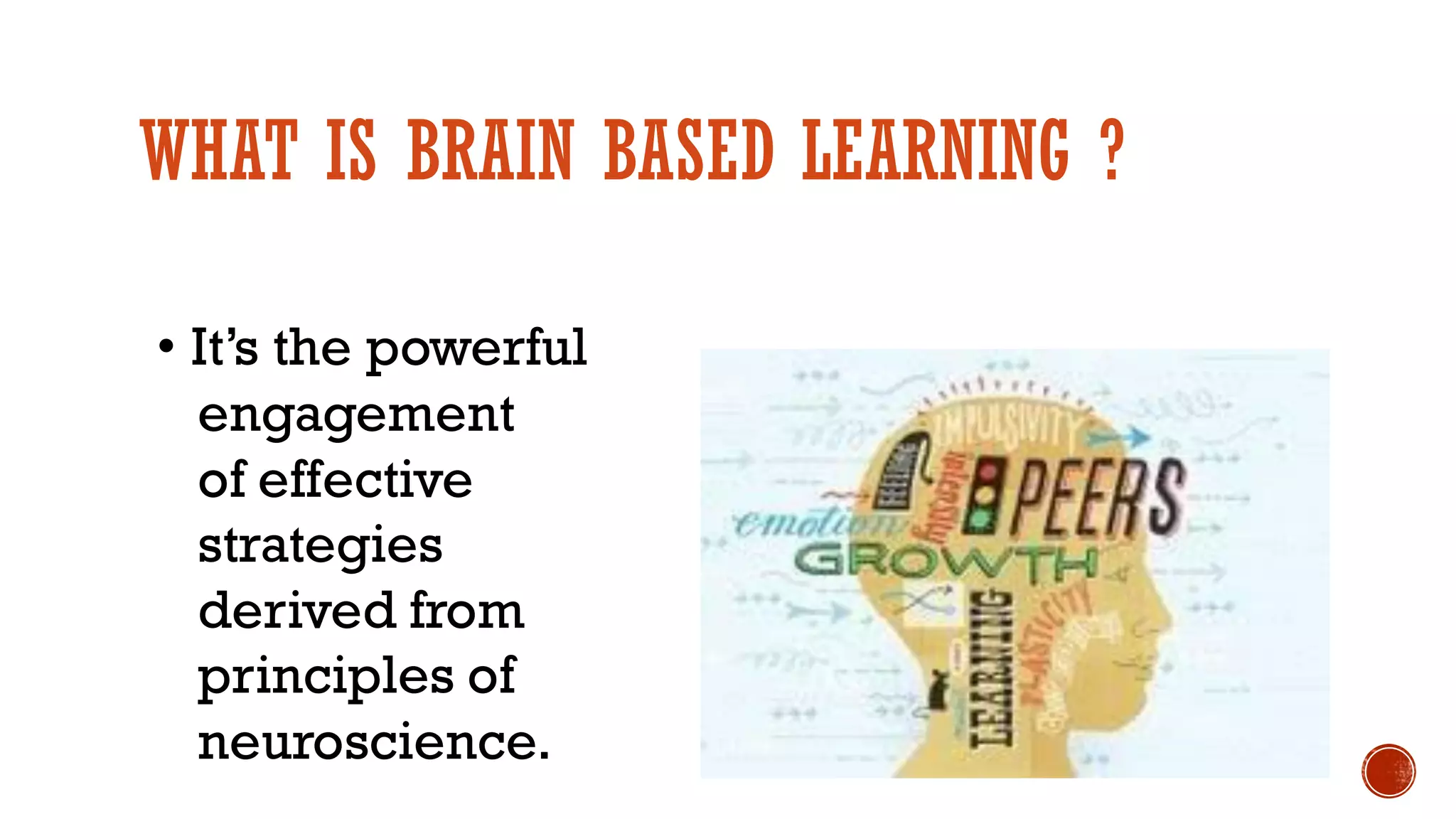 Brain based learning | PPT
