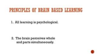 Brain based learning | PPT