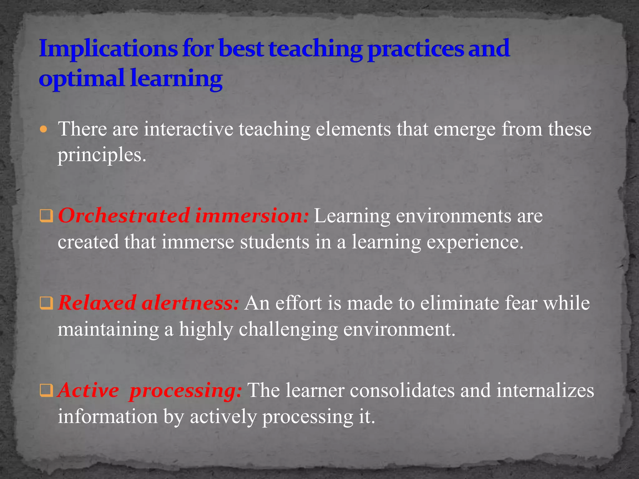 Brain based learning | PPTX