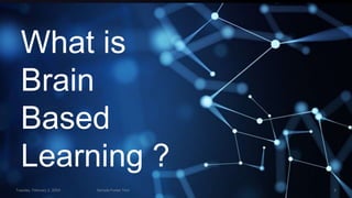 What is
Brain
Based
Learning ?
 