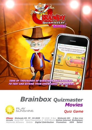 Brainbox Quizmaster Movies Iphone