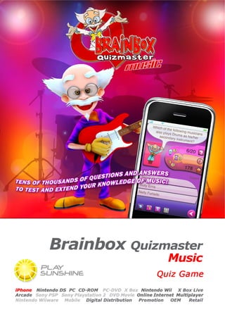 Brainbox Quizmaster Music Iphone