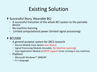 Signal ProcessingFeature ExtractionThe Translation Algorithm 
