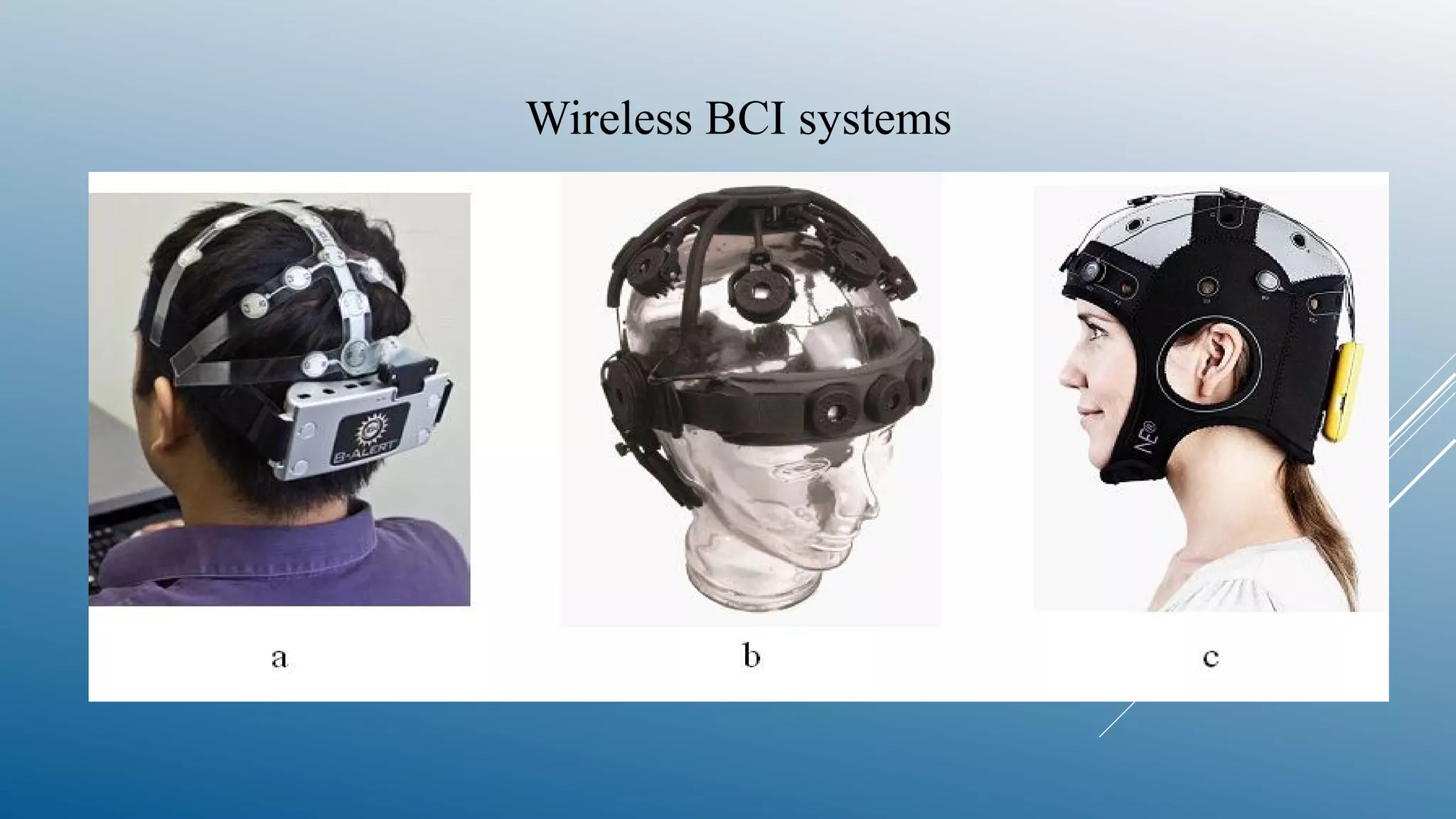 Wireless BCI systems
 