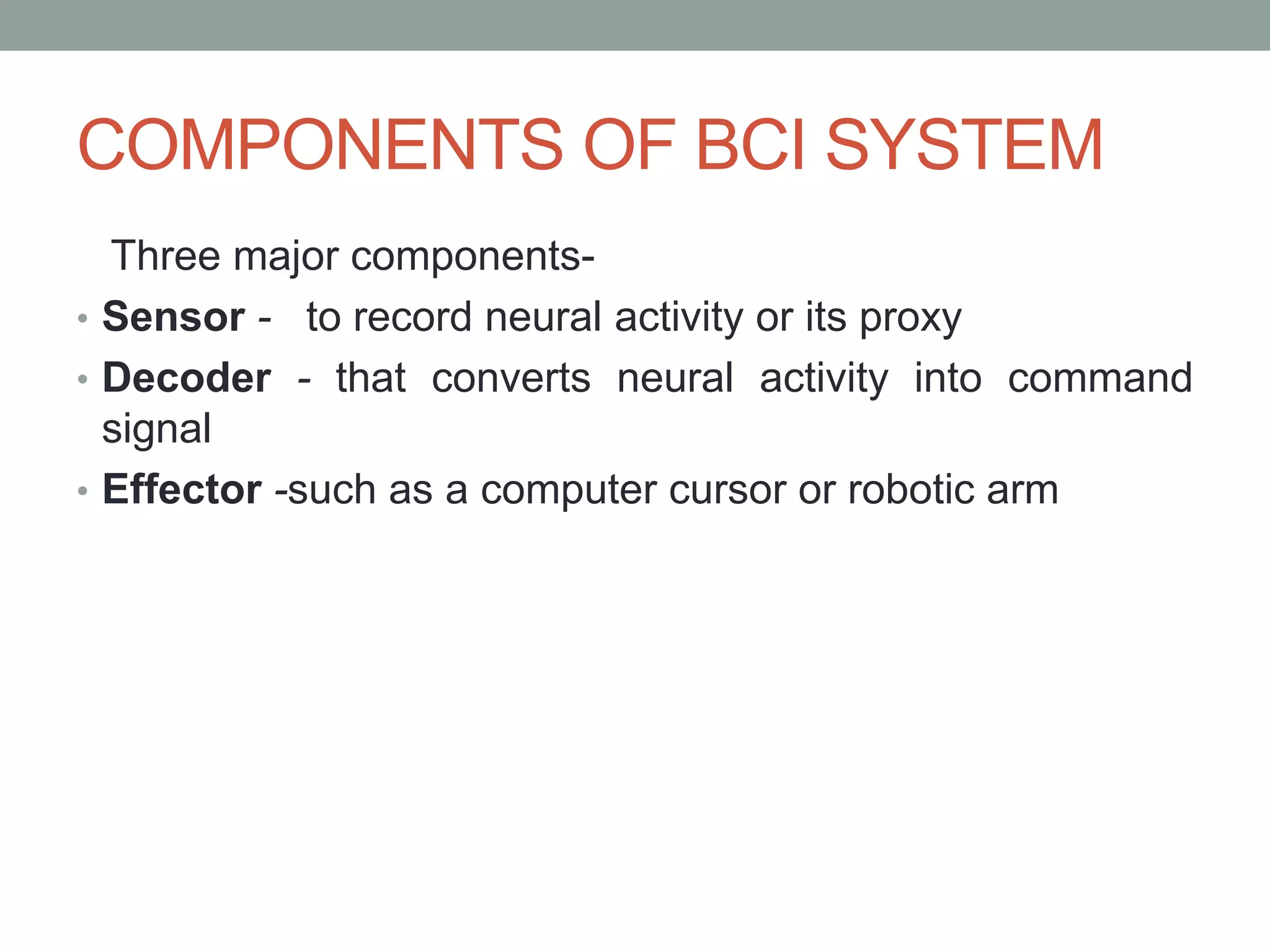 Brain computer interface | PPTX