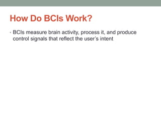 Brain computer interface | PPTX
