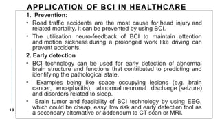 Brain computer interface- The future of Healthcare | PPTX