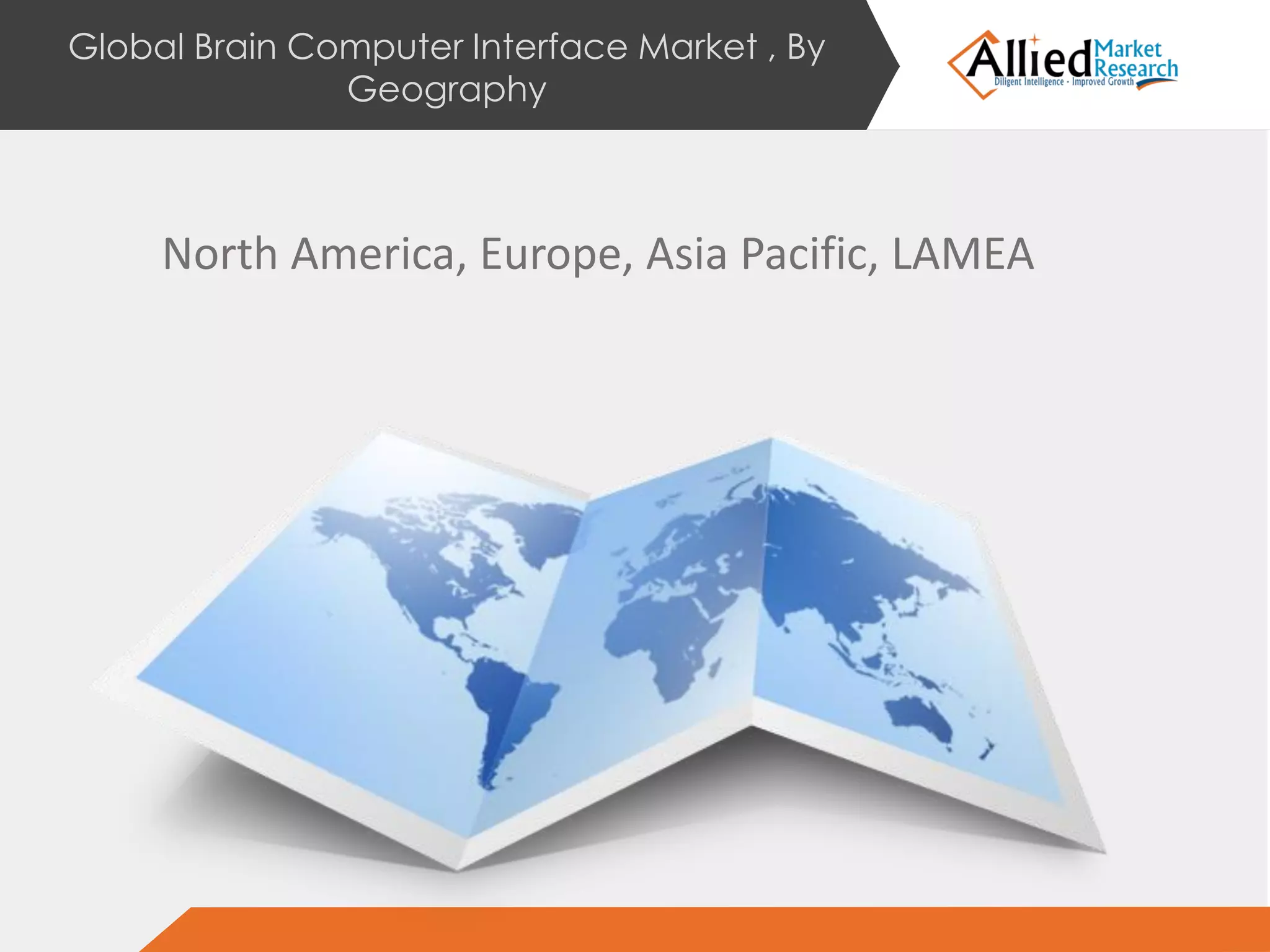 Global Brain Computer Interface Market , By
Geography
North America, Europe, Asia Pacific, LAMEA
 