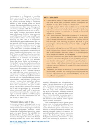 Brain computer interfaces in medicine | PDF