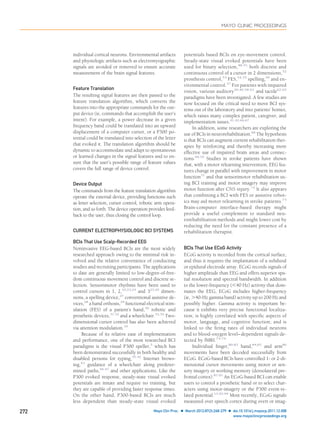 Brain computer interfaces in medicine | PDF
