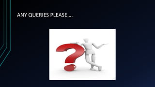 ANY QUERIES PLEASE….
 