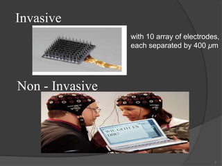 Utay Array Brain Computer Interface Brain computer interface | PPTX
