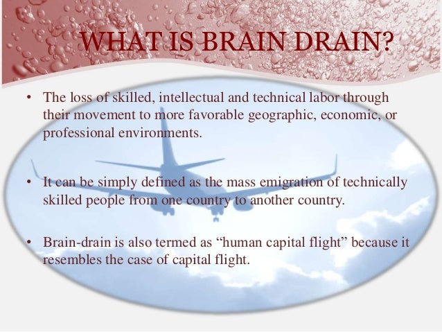 Brain Drain Kahulugan Tagalog Brain drain
