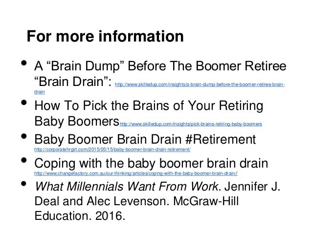 Saving Institutional Knowledge Before Baby Boomers Disappear Saving Institutional Knowledge Before Baby Boomers Disappear
