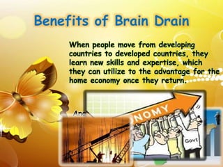 Brain Drain - A Presentation on Current Trends | PPTX