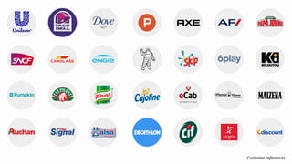 Customer references.
 