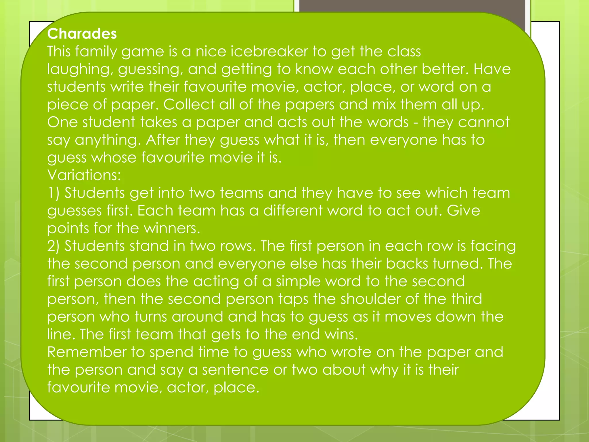 Brain exercises | PPTX