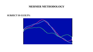 SUBJECT IS GUILTY:
MERMER METHODOLOGY
 