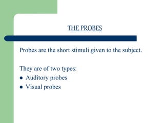 Probe Visual Point Brain fingerprinting | PPT