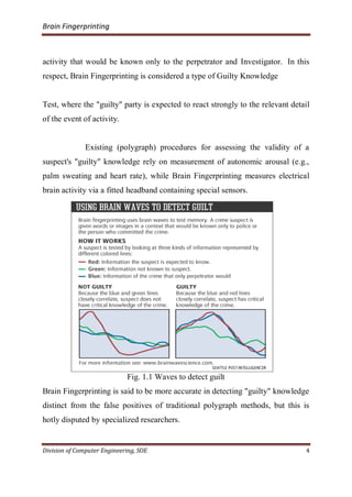 Brain fingerprinting report | PDF
