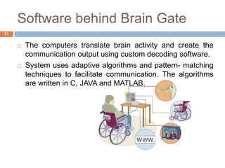 Brain Gate Technology | PPTX