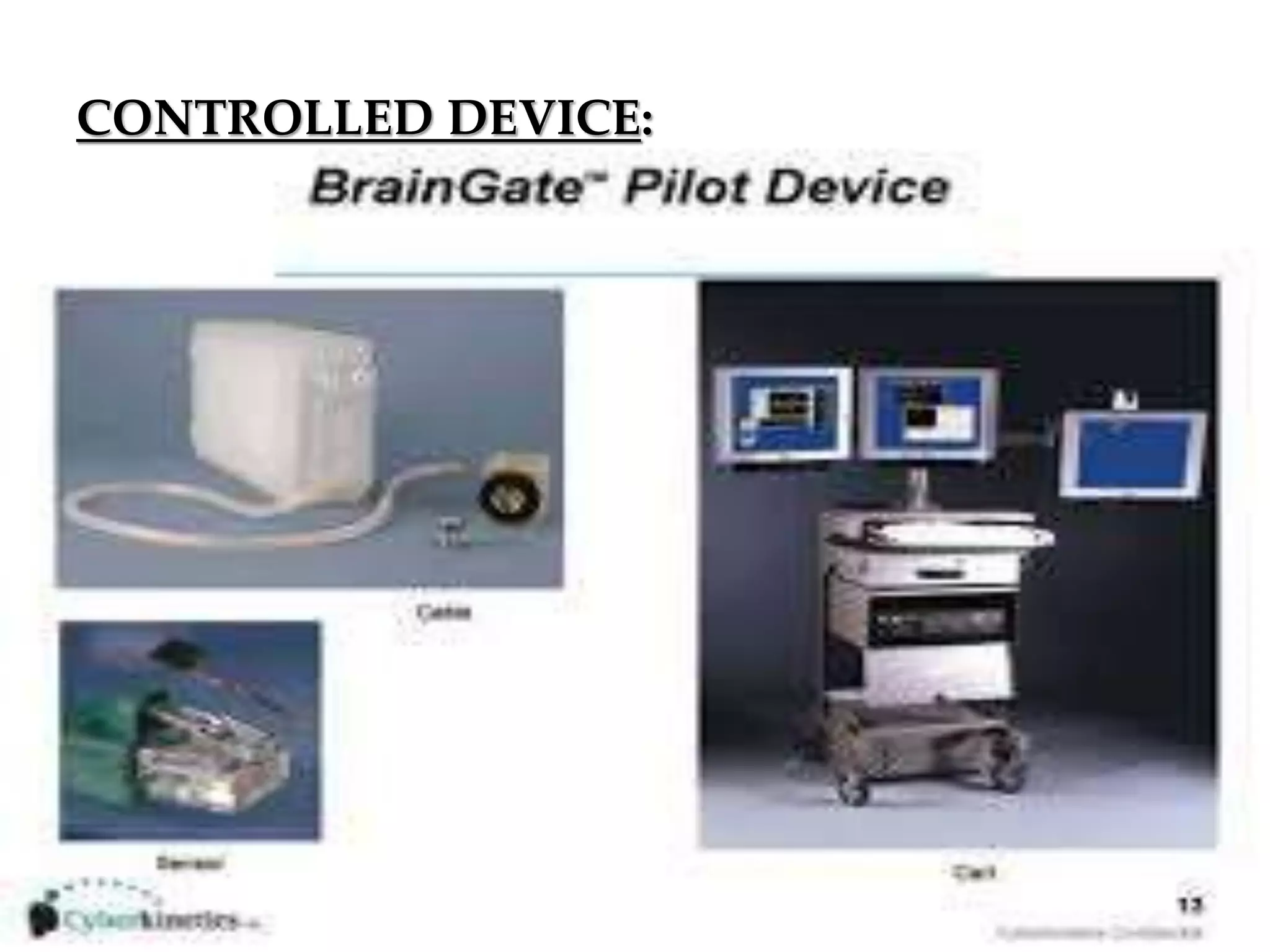 CONTROLLED DEVICE:
 