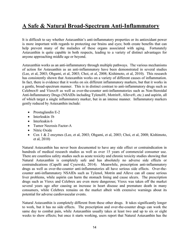 Astaxanthin Brain Health white paper PDF