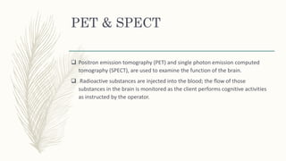 Brain imaging techniques | PPTX