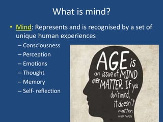Mind Brain Examples Brain models of the mind | PPTX