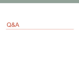 Q&A
 