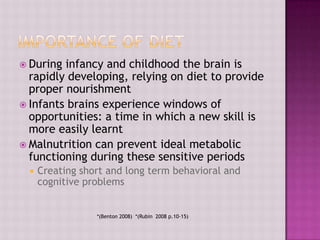 Brain nutrition