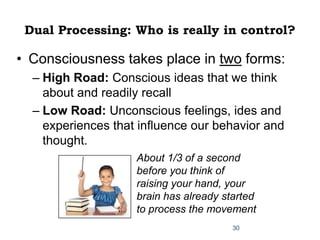 Brain Dual Processing Brain parts ss | PPT