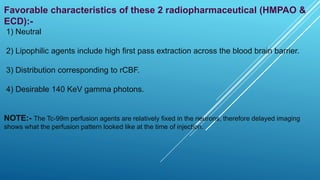 Brain perfusion nuclear medicine
