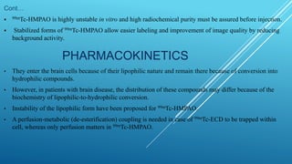 Brain perfusion nuclear medicine