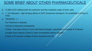 Brain perfusion nuclear medicine