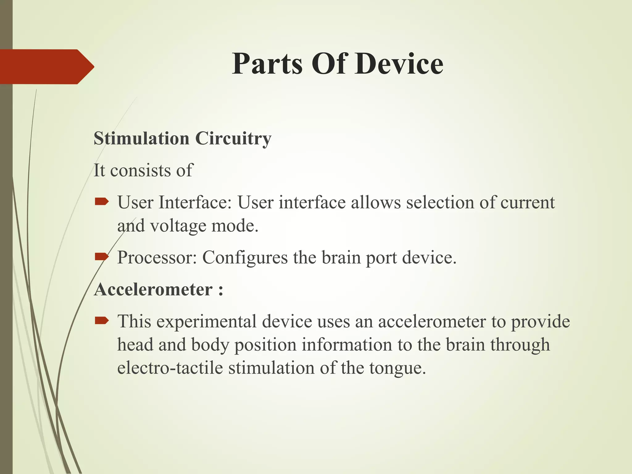 Brain port device | PPTX