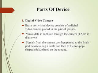 Brain port device | PPTX