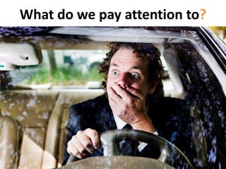 What do we pay attention to?