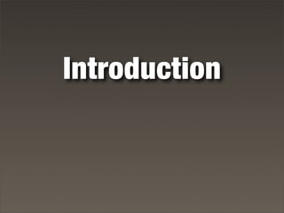 Introduction
 