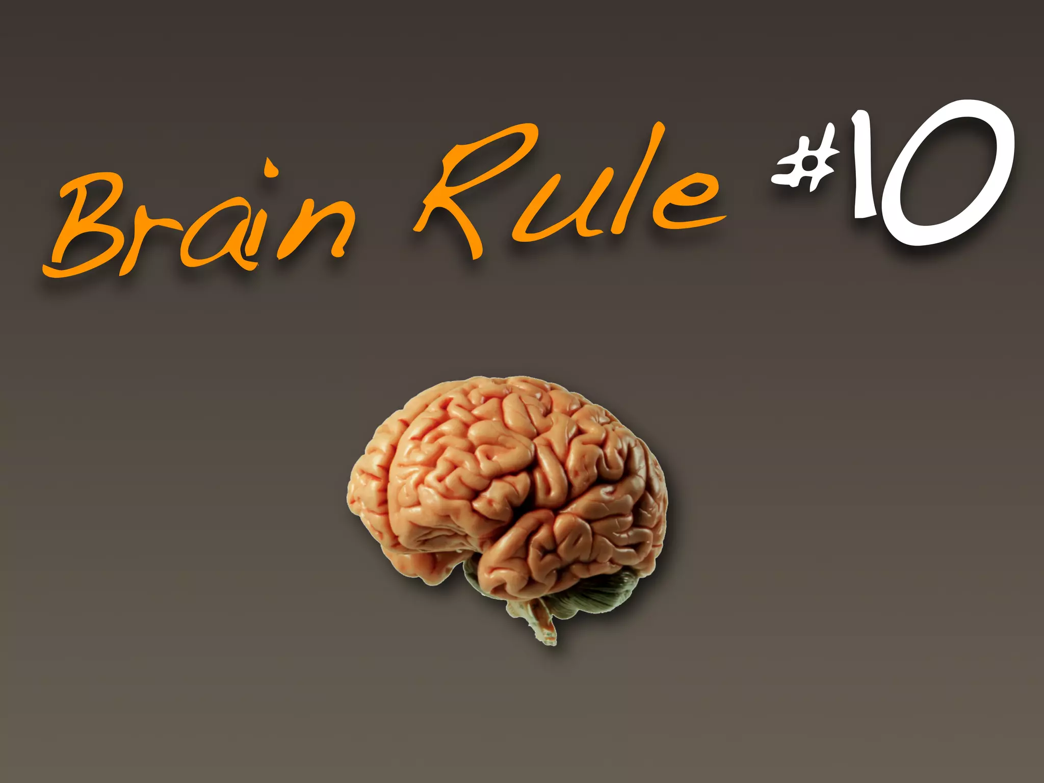 Brain Rules for Presenters
