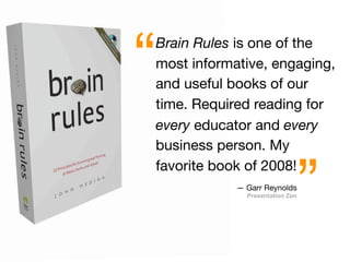 Brain Rules for Presenters