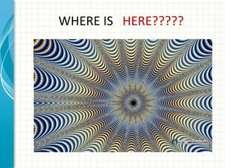 WHERE IS HERE?????

 