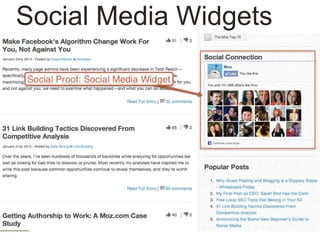 Social Media Widgets
 