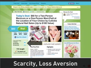 Scarcity, Loss Aversion   53
 
