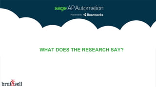 WHAT DOES THE RESEARCH SAY?
 