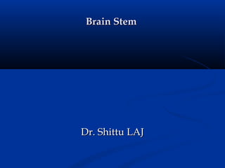 Brain StemBrain Stem
Dr. Shittu LAJDr. Shittu LAJ
 